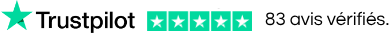 Trustpilot — 83 avis vérifiés